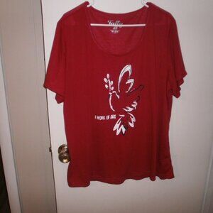 woman's yoga shirt 3X